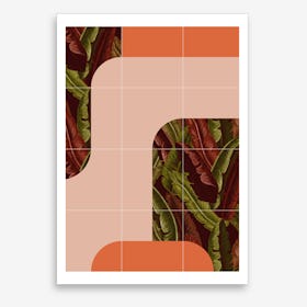 Mid Century Tropical Style Affiche