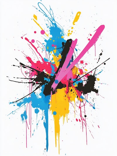 #Art Color Explosion Splash