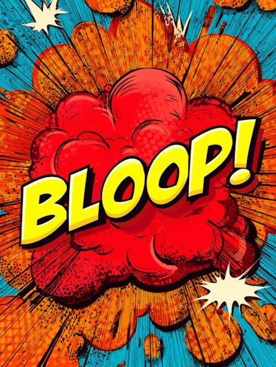 #Art Colorful Comic Explosion with 